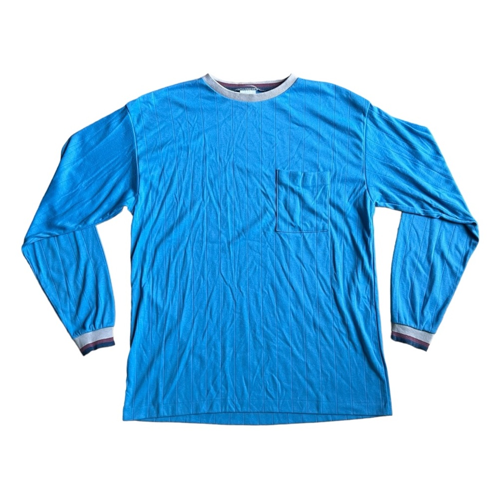 Vintage Rugger Crewneck Shirt Men's Size Large Made In USA